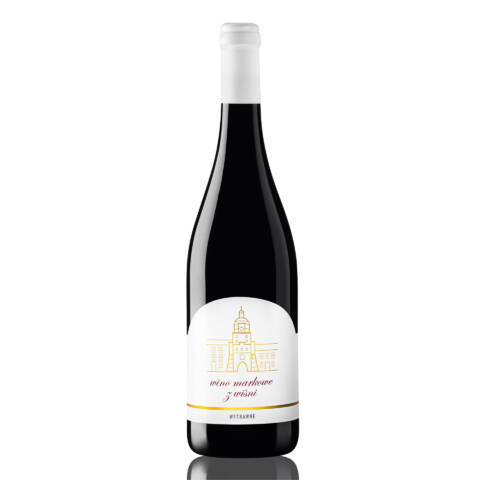 Wino markowe wiśnia wytrawna