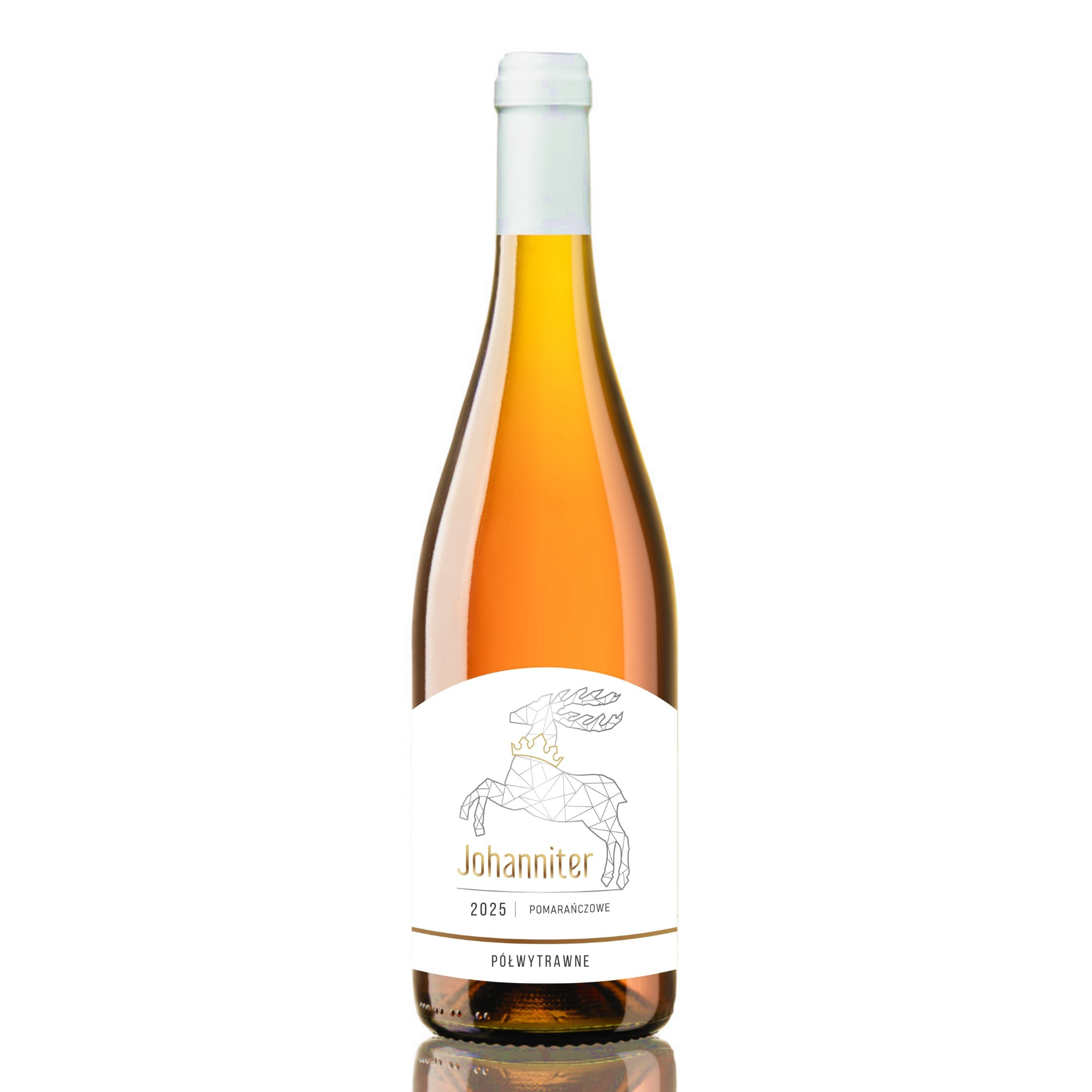 Wino gronowe, półwytrawne - Johanniter 2025