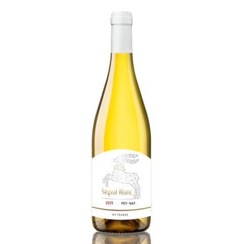 Wino gronowe, wytrawne – Seyval Blanc 2025 musujące